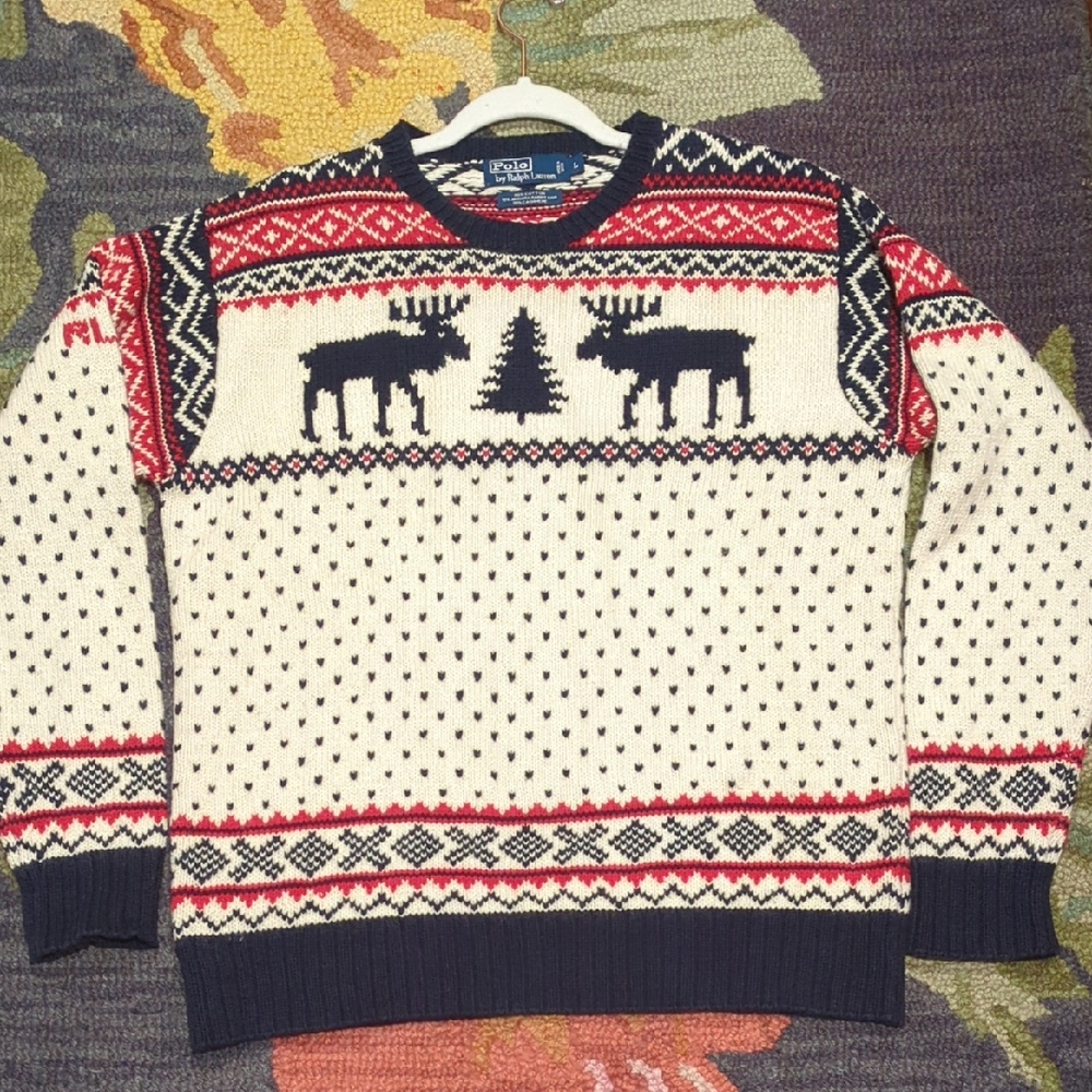 Polo By Ralph Lauren Christmas Fair Isle Sweater